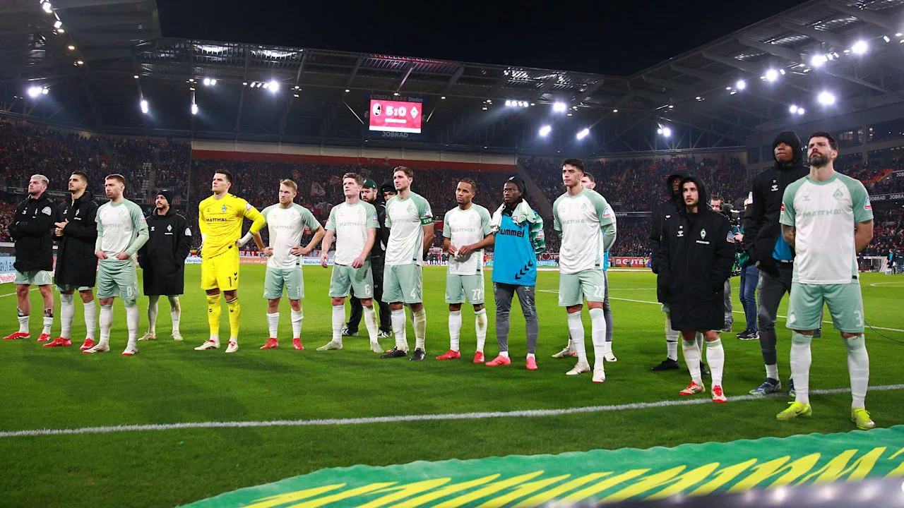 Werder Bremen: Nach Pleite in Freiburg: Ultra-Ansage an