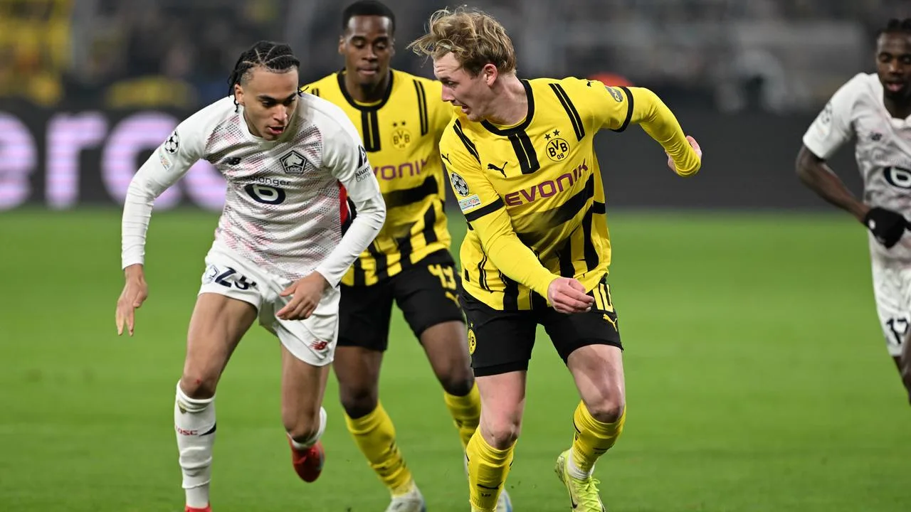 Champions League: Dortmund nur mit Hinspiel-Remis gegen Lille