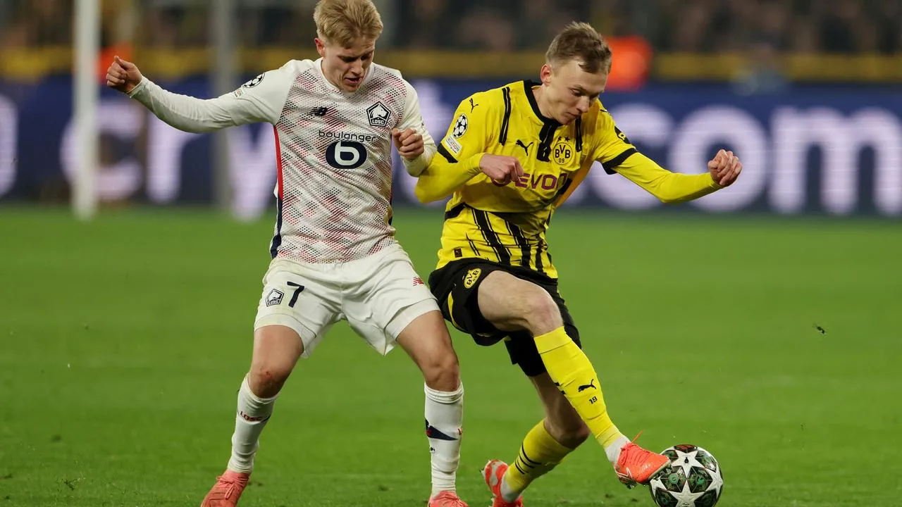 Champions League: Dortmund rumpelt zum Hinspiel-Remis gegen Lille