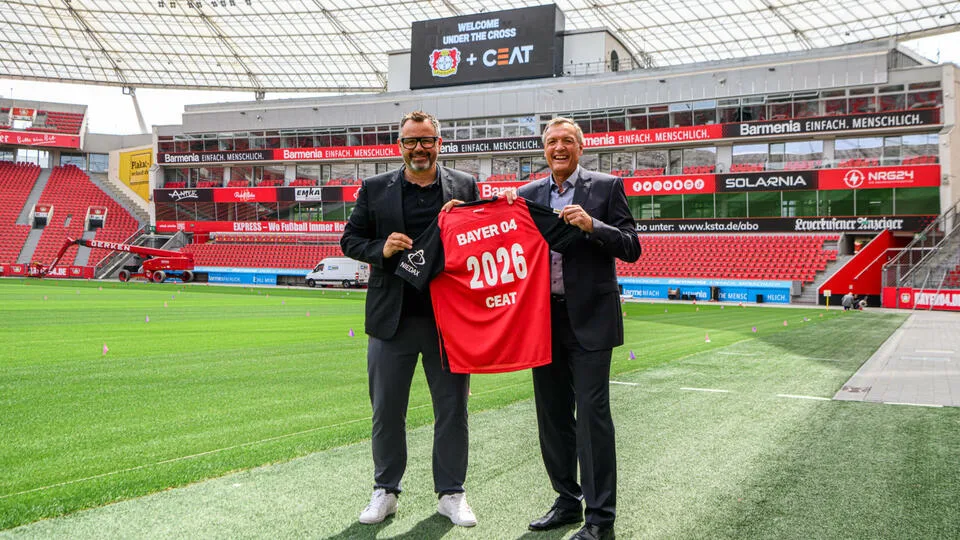 Ceat ist neuer Bayer 04 Leverkusen-Partner