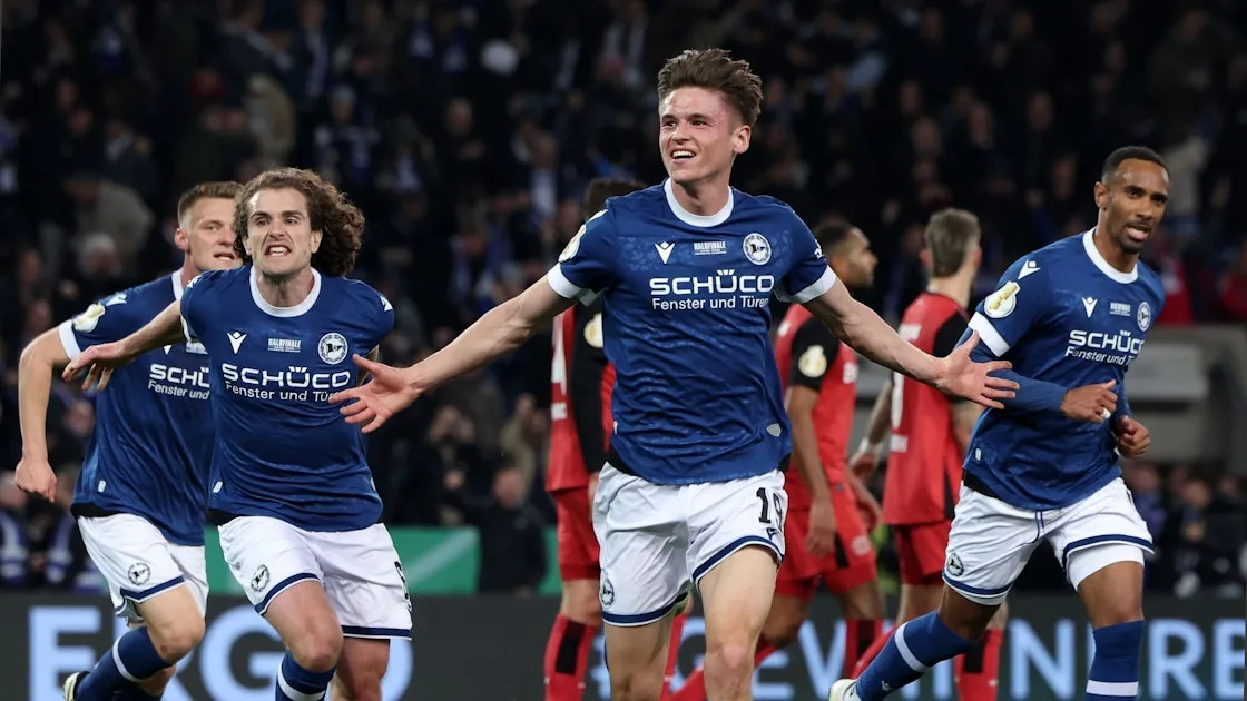 DFB-Pokal: Arminia Bielefeld wirft Bayer Leverkusen