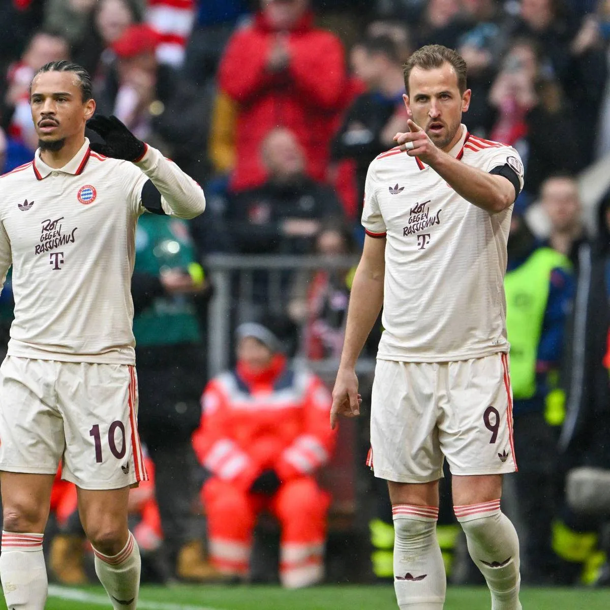 Dank Kane und Sané: FC Bayern hält Leverkusen auf