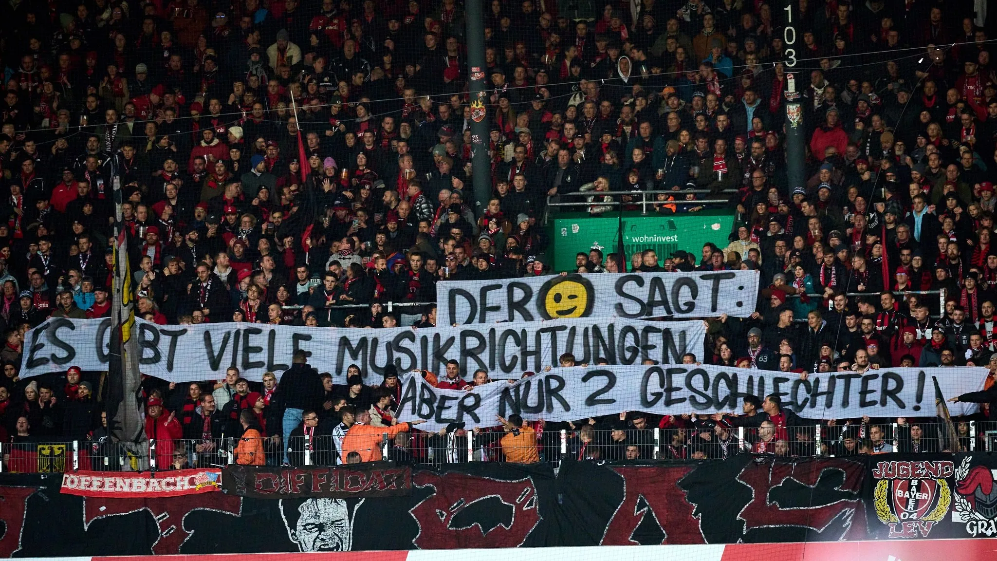 Diskriminierendes Fan-Banner: DFB-Strafe für Bayer 04