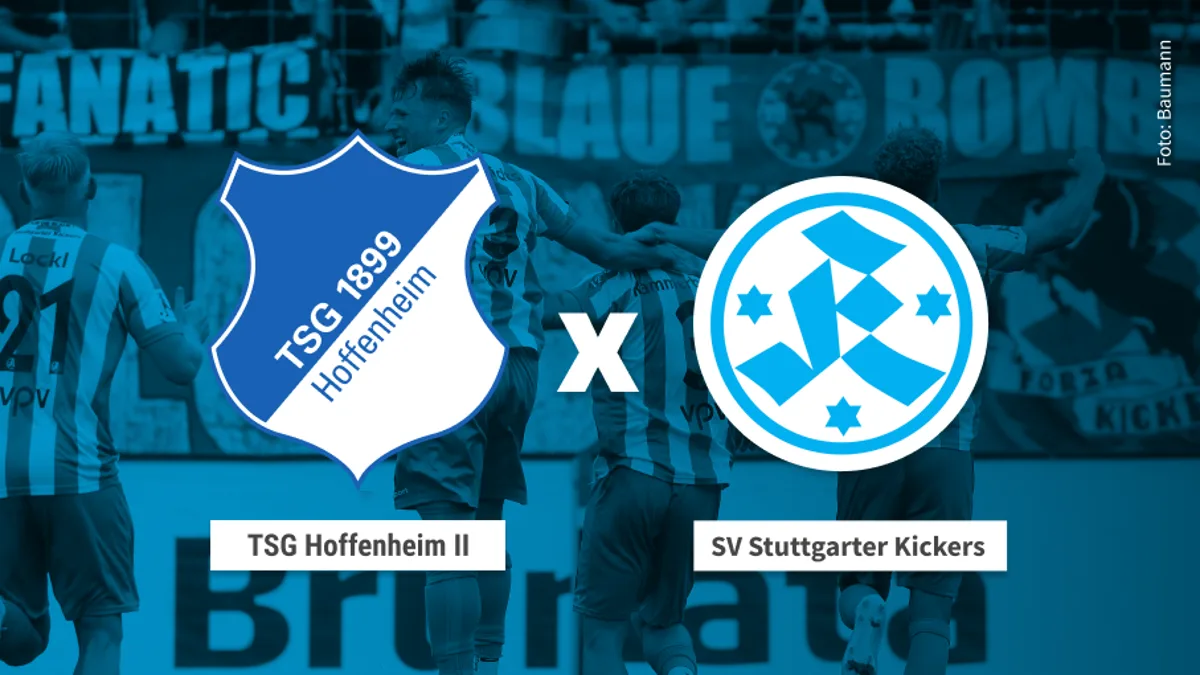 Livestream: TSG Hoffenheim II – SV Stuttgarter Kickers