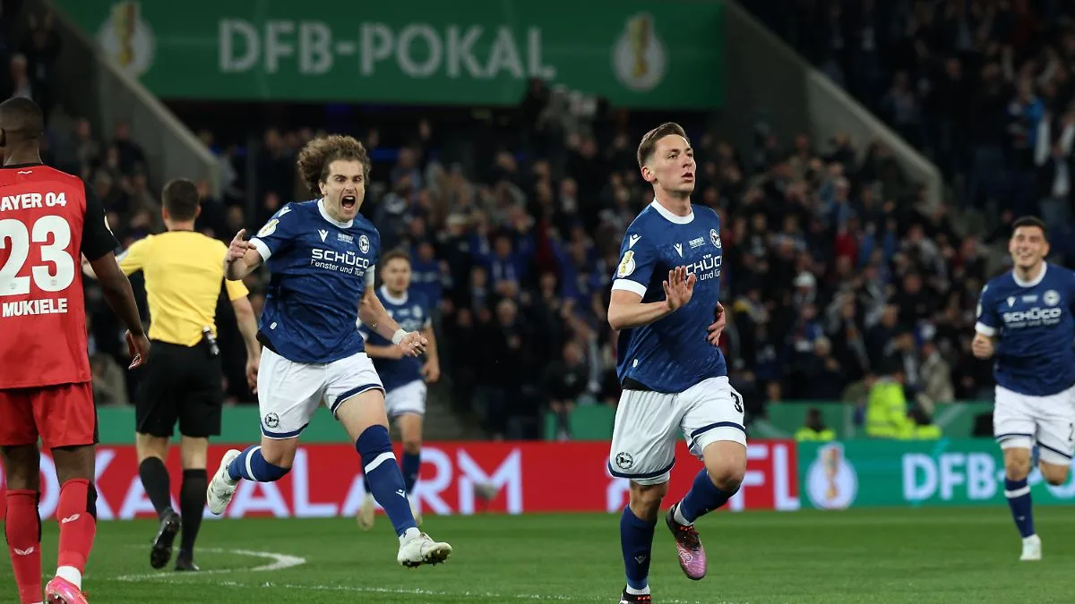 Pokalsensation in Bielefeld: Drittligist Arminia