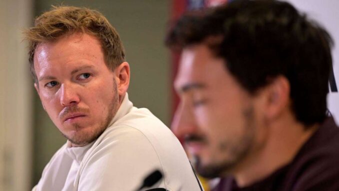 Wortbruch? Hummels mit Vorwürfen in Richtung Nagelsmann Wortbruch? Hummels mit Vorwürfen in Richtung Nagelsmann