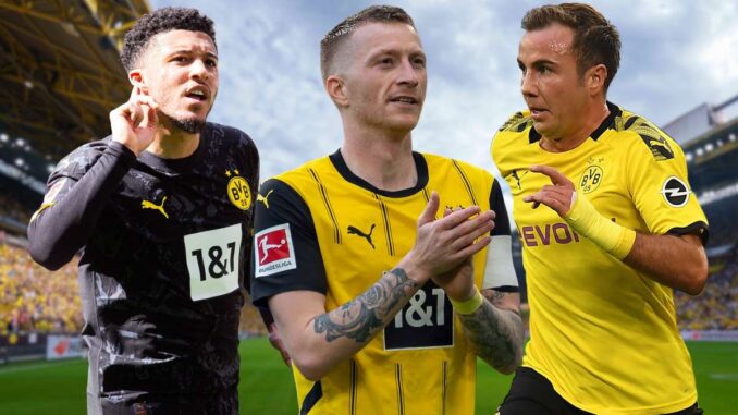 Neun prominente Eigengewächse von Borussia Dortmund