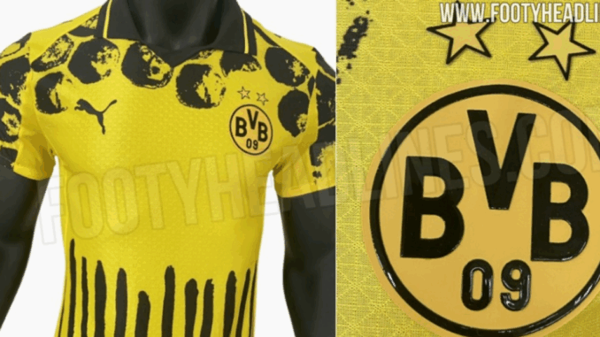 Neues BVB-Trikot für die kommende Klub-WM aufgedeckt – Neues BVB-Trikot für die kommende Klub-WM aufgedeckt –