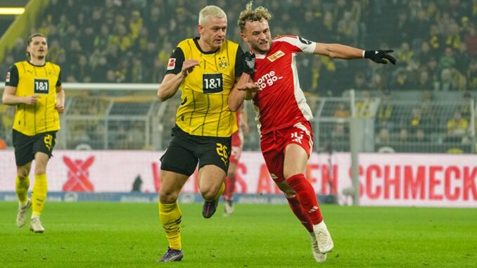 Union unterliegt Dortmund mit 0:6 Union unterliegt Dortmund mit 0:6