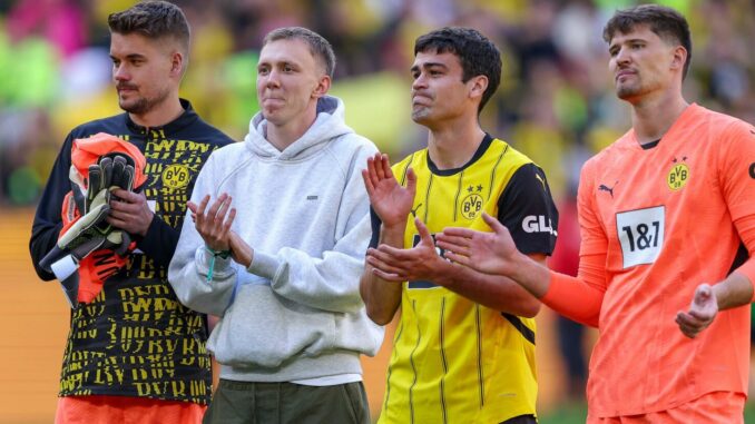 BVB-Profi Giovanni Reyna bricht in Tränen aus: Abschied BVB-Profi Giovanni Reyna bricht in Tränen aus: Abschied