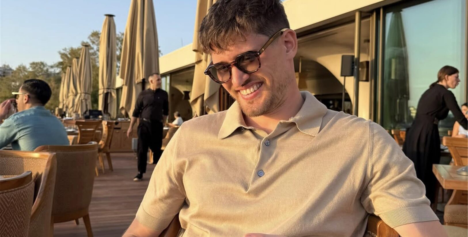 Besonderer Kobel-Sommer, Adeyemi mit Spezial-Gast