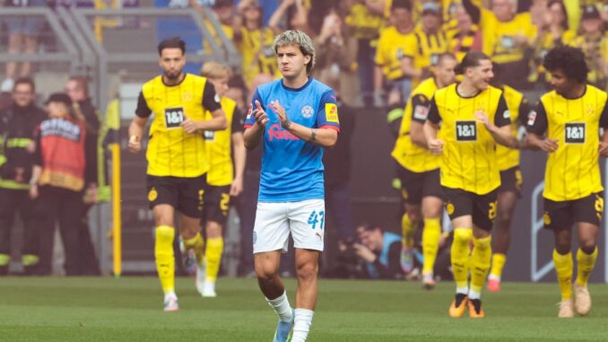 Holstein Kiel gegen Borussia Dortmund am 15.5.2025 Holstein Kiel gegen Borussia Dortmund am 15.5.2025