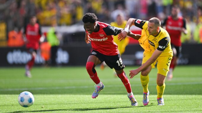 Bundesliga - Dortmund gewinnt in Leverkusen Bundesliga - Dortmund gewinnt in Leverkusen
