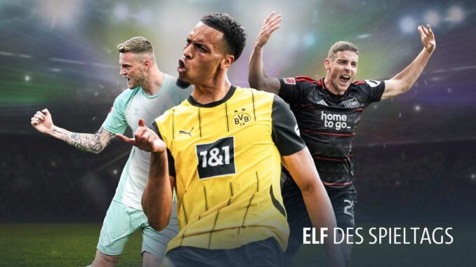 Dortmund dominiert: BVB-Trio und Top-Joker - die Elf des Dortmund dominiert: BVB-Trio und Top-Joker - die Elf des