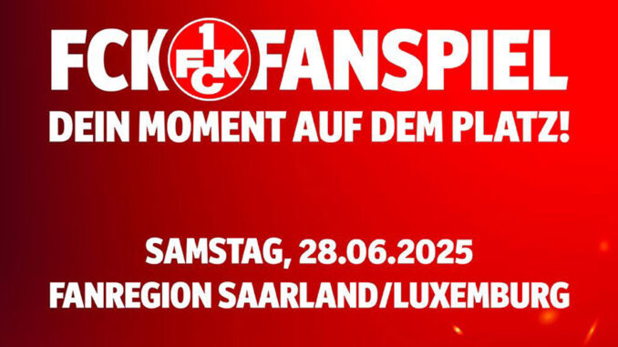 Fanspiel des FCK am 28. Juni 2025 in Biwer/Luxemburg Fanspiel des FCK am 28. Juni 2025 in Biwer/Luxemburg