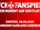 Fanspiel des FCK am 28. Juni 2025 in Biwer/Luxemburg