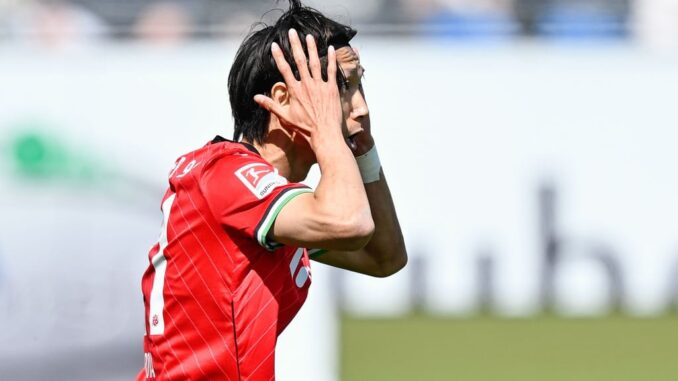 2. Fußball-Bundesliga: Nach Hornbys Blitztor: Hannover 2. Fußball-Bundesliga: Nach Hornbys Blitztor: Hannover