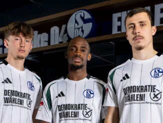 Demokratie wählen! FC Schalke 04 läuft mit
