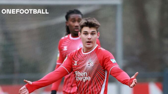 Patrik Kristal der Matchwinner: U21 des 1. FC Köln sichert Patrik Kristal der Matchwinner: U21 des 1. FC Köln sichert