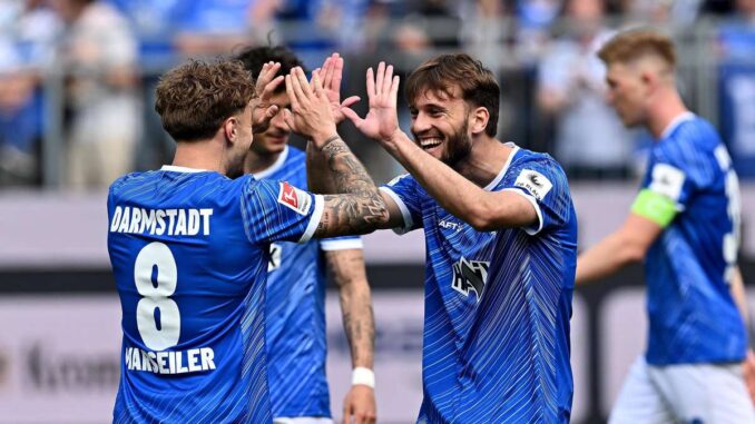 darmstadt hat klassenerhalt fast sicher darmstadt hat klassenerhalt fast sicher