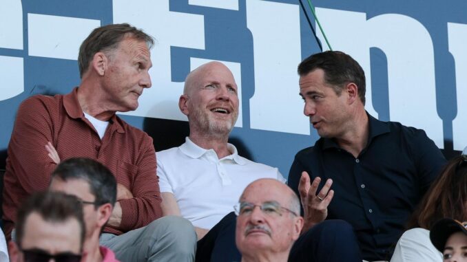 Gespräche mit Matthias Sammer vor dem Abschluss Gespräche mit Matthias Sammer vor dem Abschluss