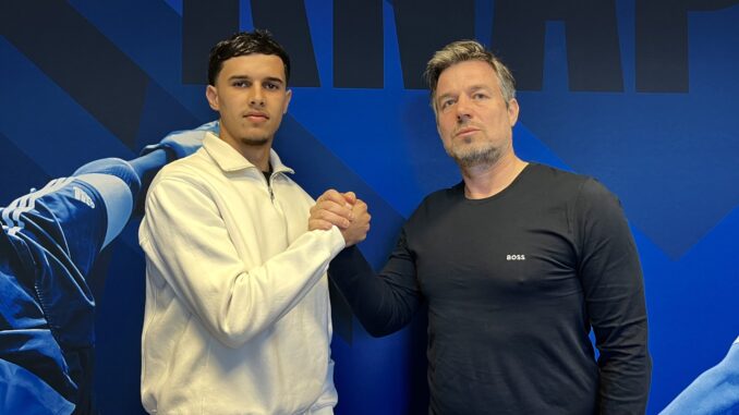 Anas Bouda wird ein Königsblauer