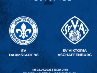 Highlight-Spiel gegen Zweitligist SV Darmstadt 98 -