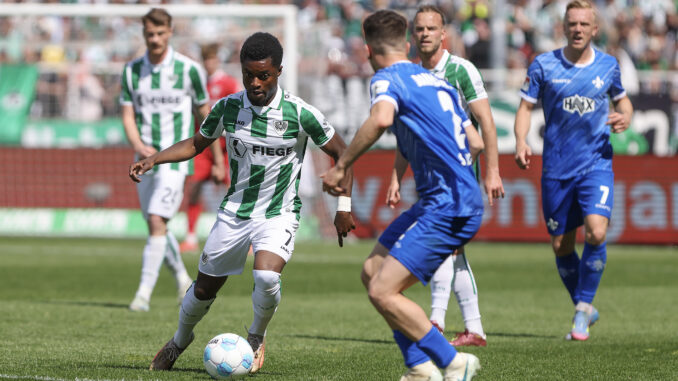 Einsatz und Leidenschaft stimmen beim 1:1 gegen Darmstadt Einsatz und Leidenschaft stimmen beim 1:1 gegen Darmstadt