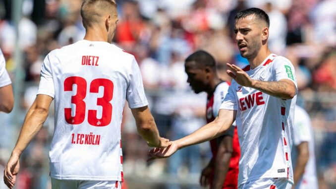 FC-Stürmer Dietz steht bei Aufsteiger ganz oben auf der FC-Stürmer Dietz steht bei Aufsteiger ganz oben auf der