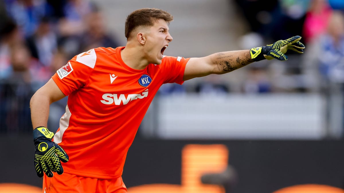 KSC-Torwart Max Weiß vor Millionenwechsel zum FC Burnley
