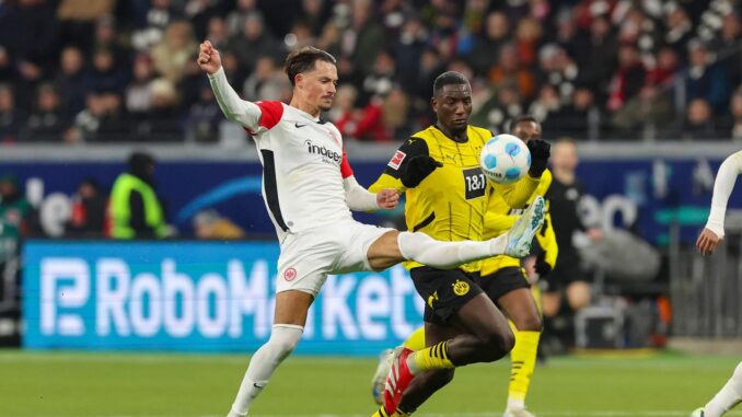 Hessen: SGE-Angriff auf BVB: Die Eintracht knabbert am Hessen: SGE-Angriff auf BVB: Die Eintracht knabbert am