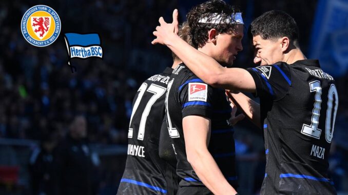 Hertha BSC (z)erlegt Eintracht Braunschweig. Hertha BSC (z)erlegt Eintracht Braunschweig.