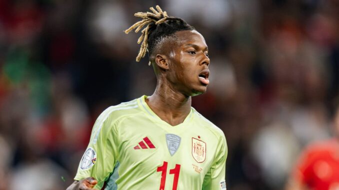Auch Wunschspieler Nico Williams kommt wohl nicht Auch Wunschspieler Nico Williams kommt wohl nicht