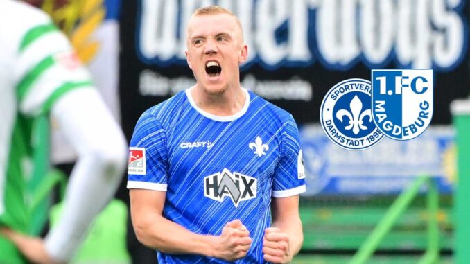 1. FC Magdeburg: Darmstadts Isac Lidberg im Aufwind 1. FC Magdeburg: Darmstadts Isac Lidberg im Aufwind