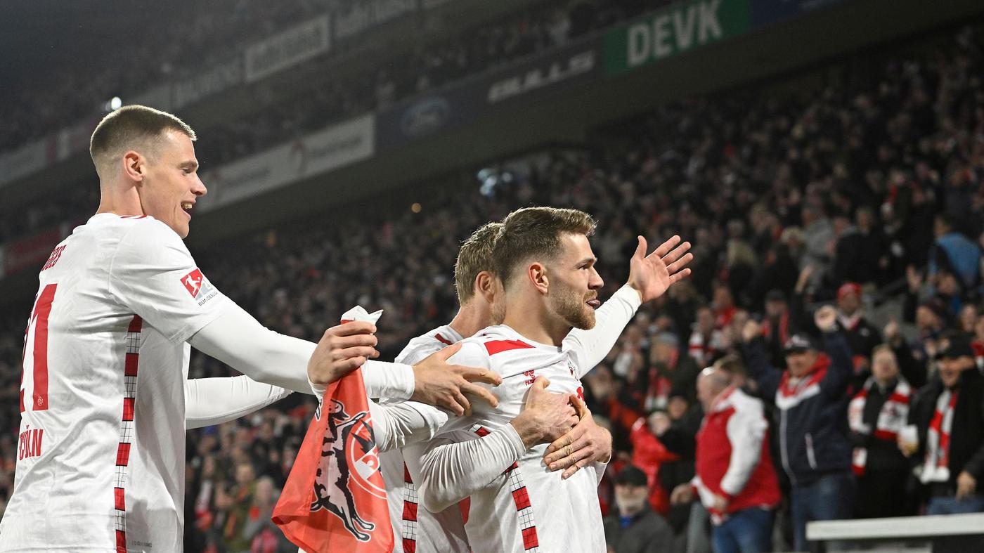 Köln holt wichtigen Sieg im Aufstiegsrennen gegen