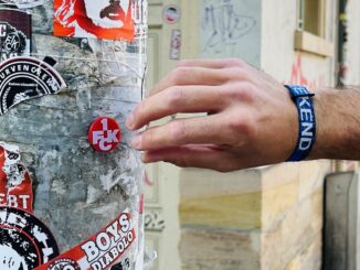 Vandalismus durch FCK-Aufkleber: Lösung aus dem