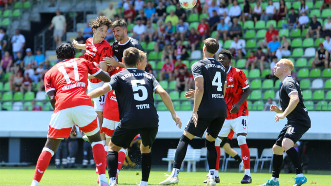 FCK unterliegt Reutlingen und St. Gallen beim Blitzturnier FCK unterliegt Reutlingen und St. Gallen beim Blitzturnier