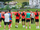 Anreise top, Hotel fein, Platz ordentlich: FCK gut ins