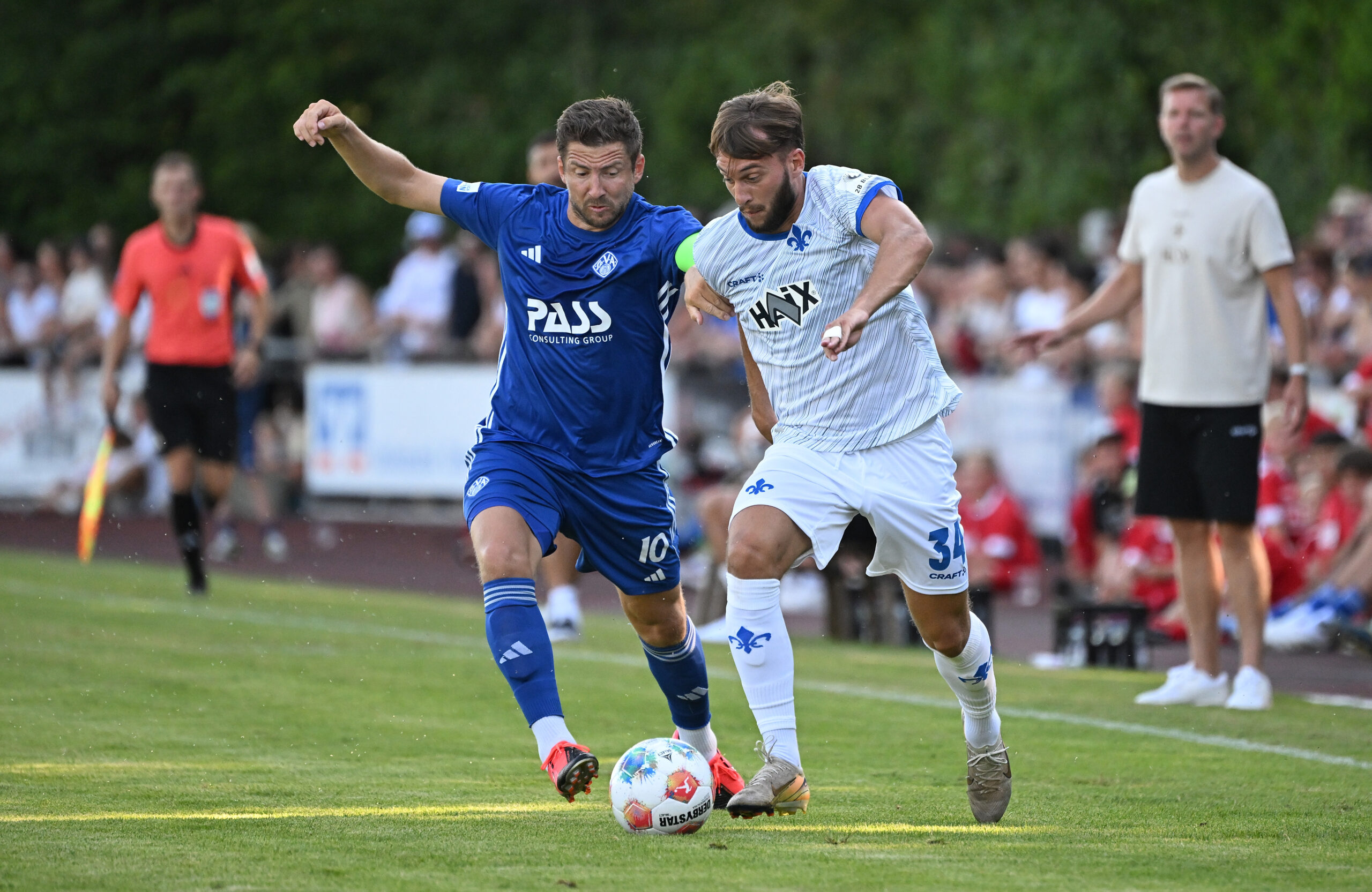 SVA präsentiert sich gut gegen Zweitligist SV Darmstadt 98