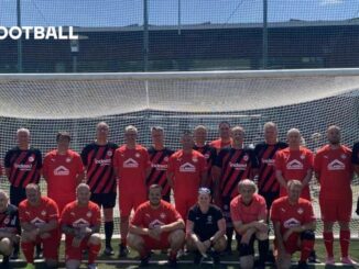Auch beim Walking Football ist Feuer drin