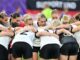 Nanu, was macht die DFB-Nationalspielerin bei den