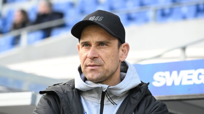 Robert Lechleiter fordert Sieg im ersten Heimspiel