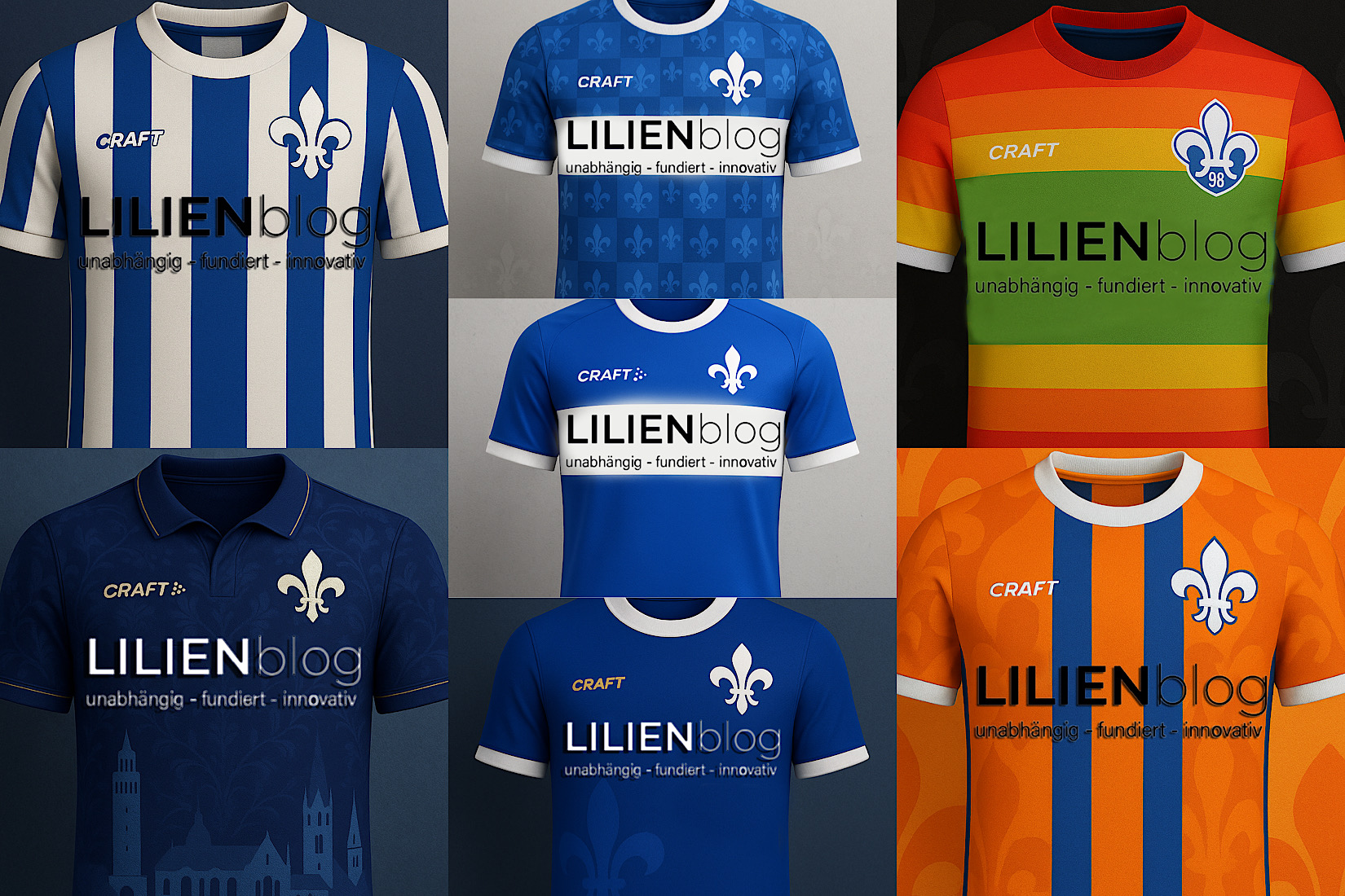 Mittwochsfrage: Welches Lilien-Trikot gefällt euch am