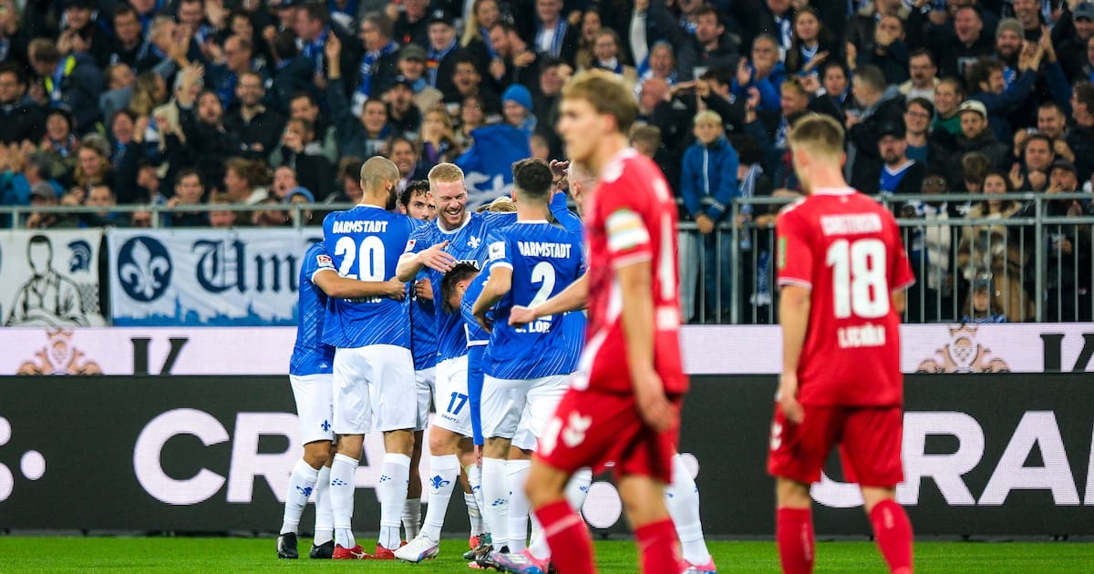Darmstadt gewinnt klar gegen Köln – Hertha im Elfer-Glück