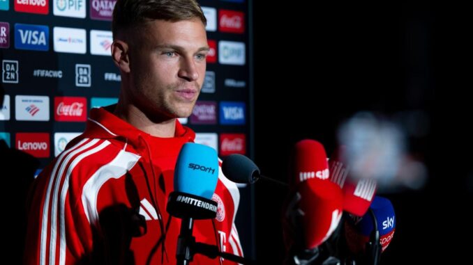 Pikantes Wiedersehen: Kimmich ohne Groll auf Schiri Taylor Pikantes Wiedersehen: Kimmich ohne Groll auf Schiri Taylor