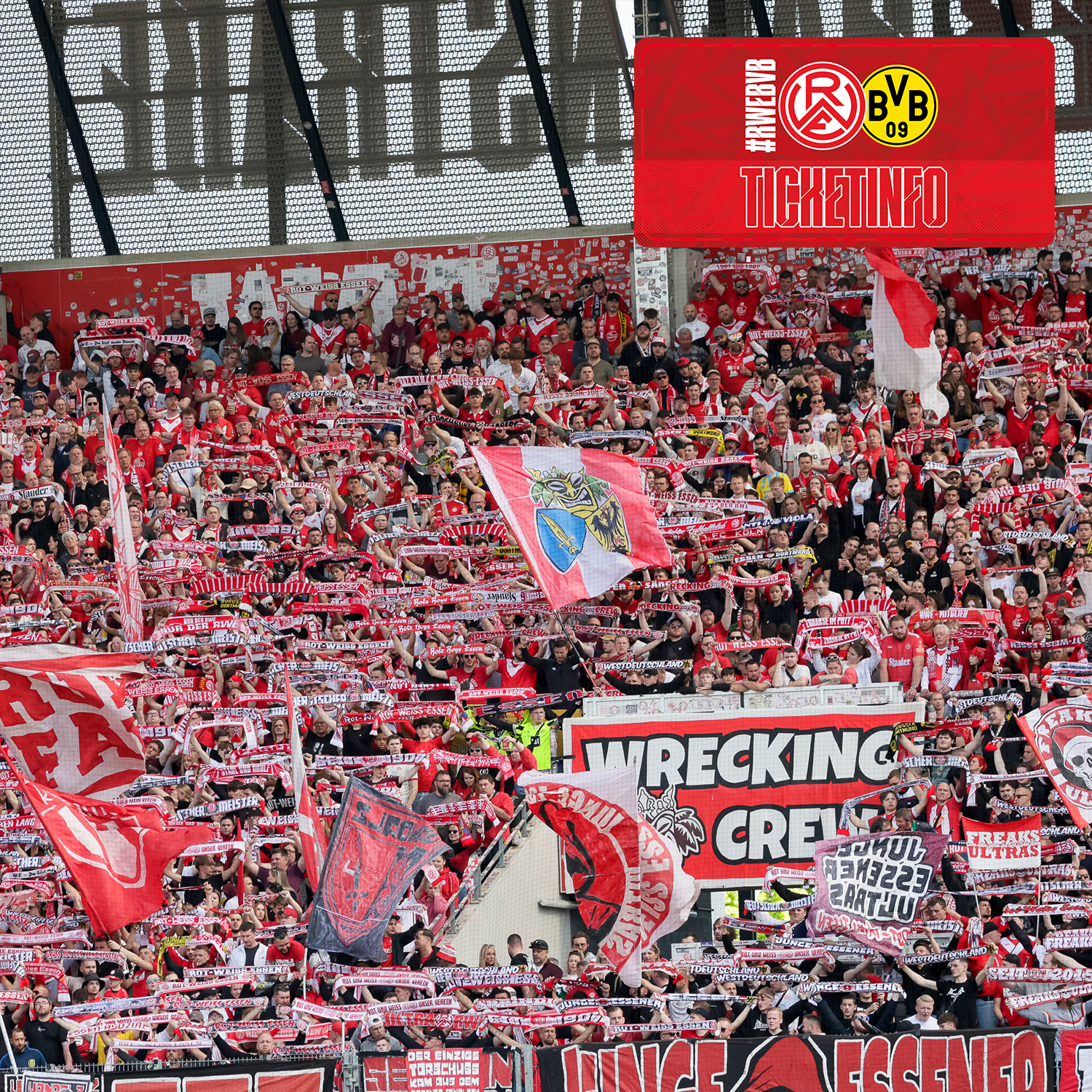 Auch das DFB-Pokalspiel gegen Dortmund ist ausverkauft