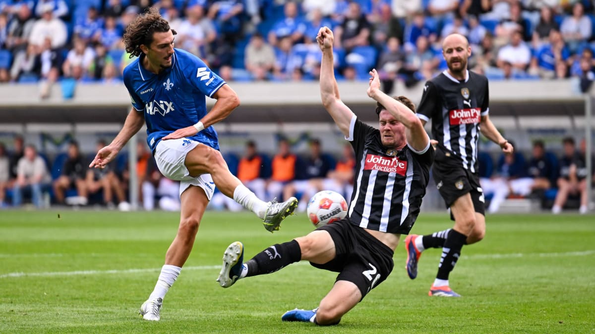 Lilien schlagen Notts County: Hornby trifft doppelt