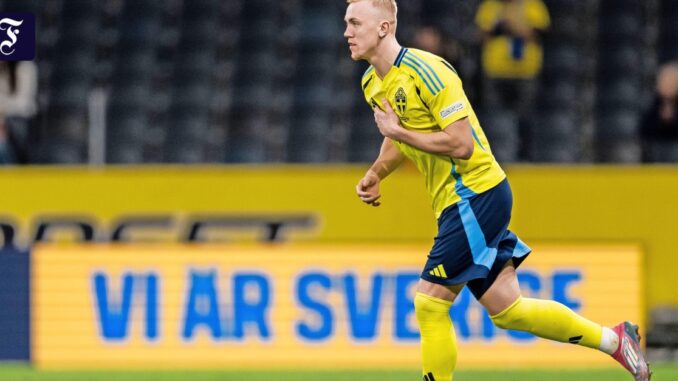 Darmstadt-98-Stürmer Isac Lidberg ist Nationalspieler: Am