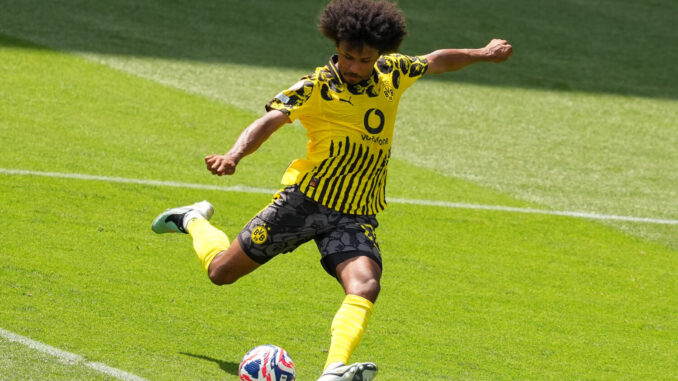 BVB-Stürmer Karim Adeyemi wieder auf der Liste von BVB-Stürmer Karim Adeyemi wieder auf der Liste von