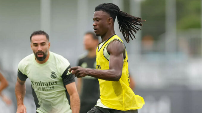 Abschlusstraining vor BVB: Camavinga fit genug für Abschlusstraining vor BVB: Camavinga fit genug für